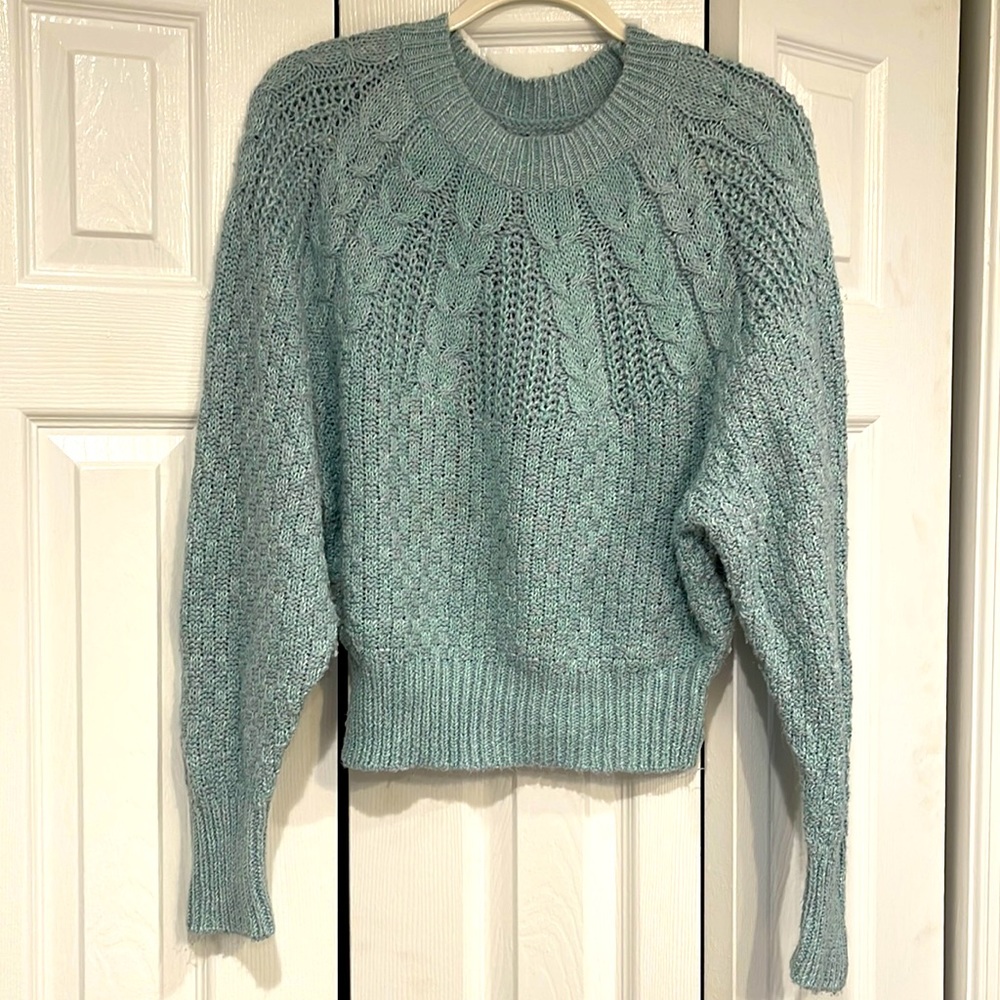 American Eagle Crewneck Blue Sweater